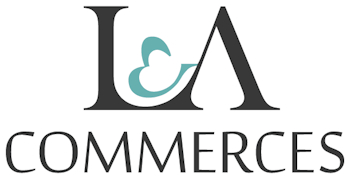 Logo agence L ET A COMMERCES