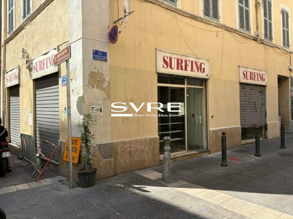 SVRE LOCATION-LOCAL COMMERCIAL-MARSEILLE-13