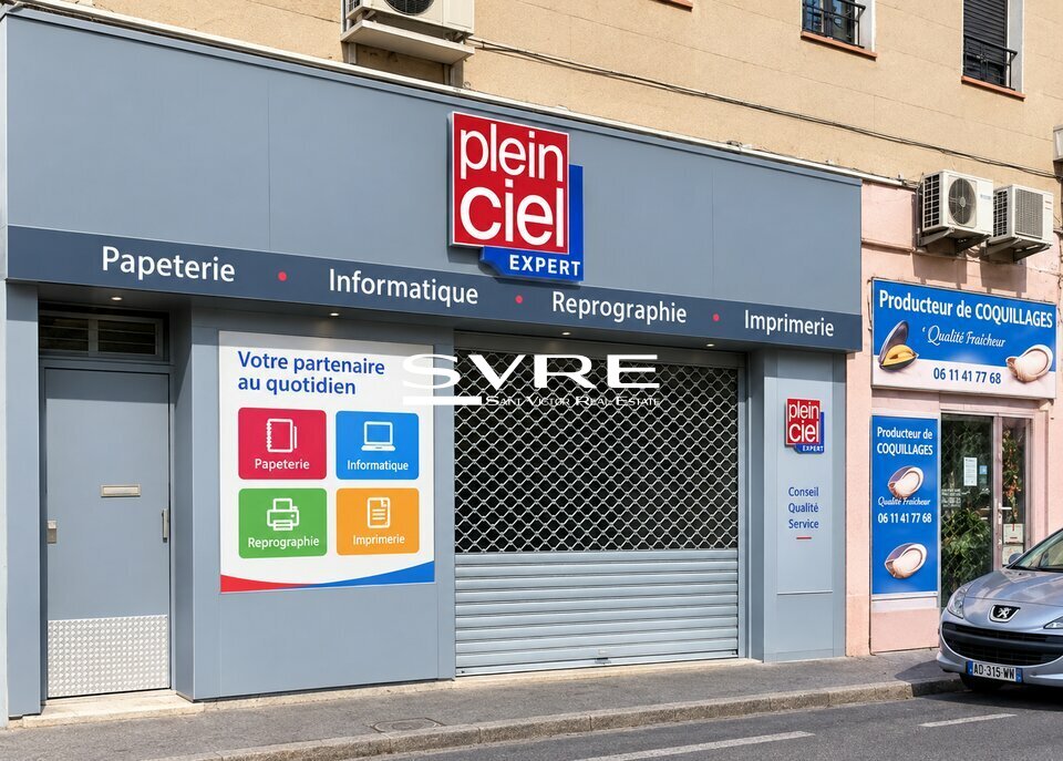 SVRE LOCATION-LOCAL COMMERCIAL-MARSEILLE-13