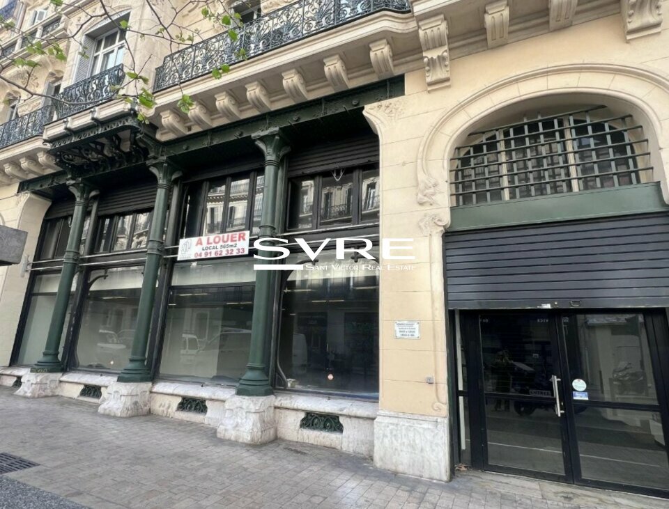 SVRE LOCATION-LOCAL COMMERCIAL-MARSEILLE-13