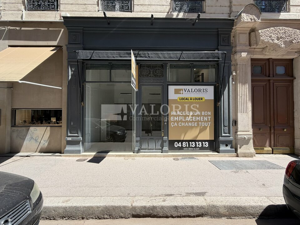 VALORIS REAL ESTATE LOCATION-LOCAL COMMERCIAL-LYON_2-69