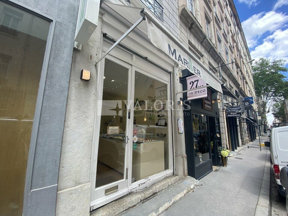 VALORIS REAL ESTATE CESSION-LOCAL COMMERCIAL-LYON_6-69