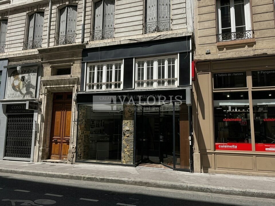 VALORIS REAL ESTATE VENTE-LOCAL COMMERCIAL-LYON-69