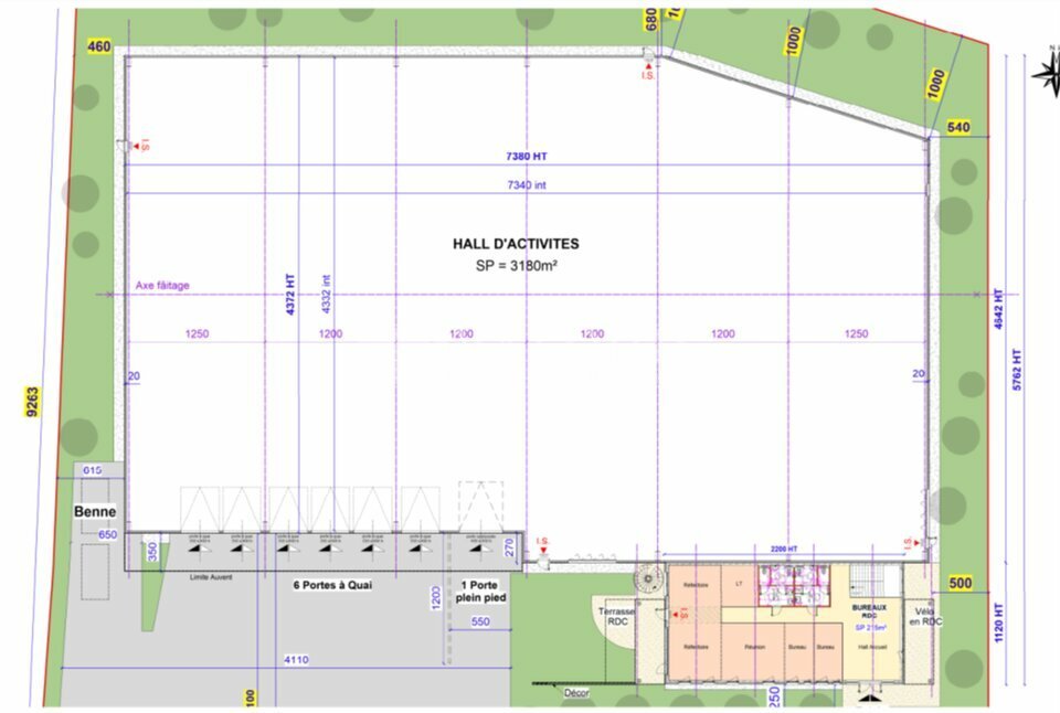 VALORIS REAL ESTATE LOCATION-ENTREPOT-MIONS-69