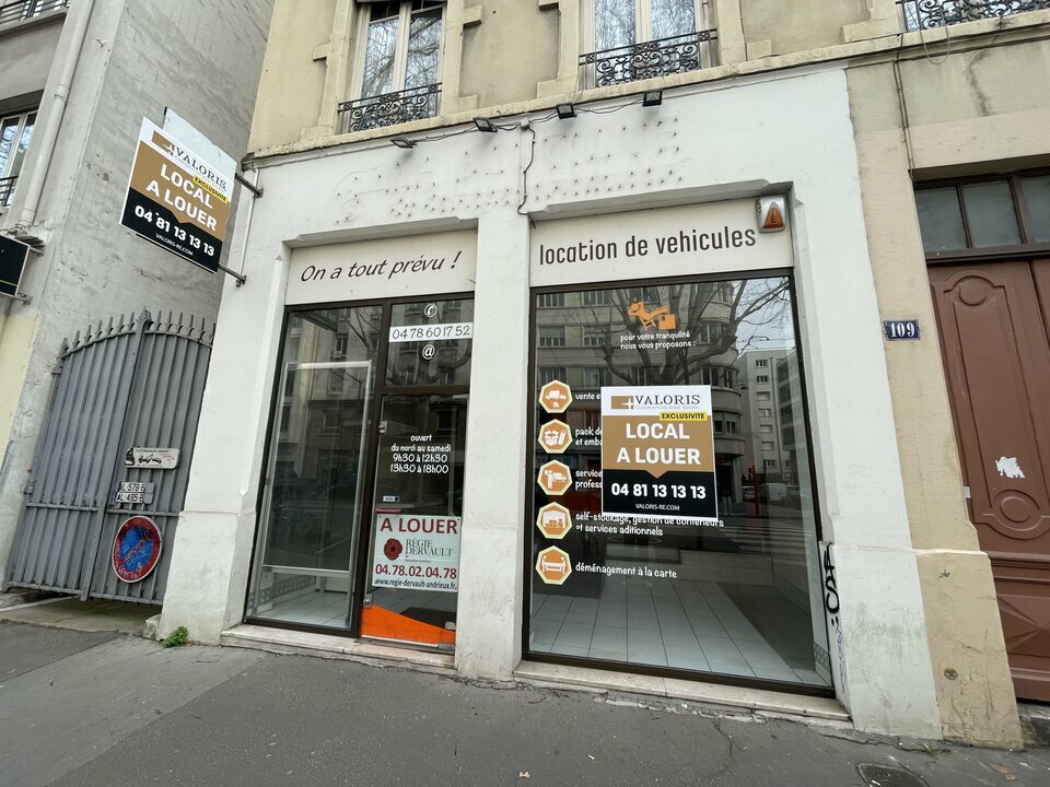 VALORIS REAL ESTATE LOCATION-LOCAL COMMERCIAL-LYON_3-69
