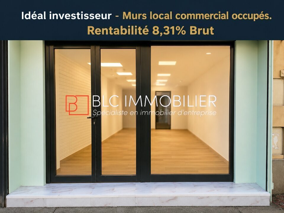 BLC IMMOBILIER VENTE-LOCAL COMMERCIAL-MARSEILLE-13