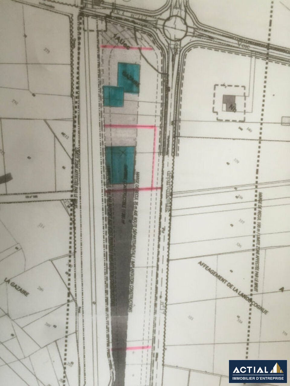 ACTIAL IMMOBILIER VENTE-TERRAIN-COUERON-44