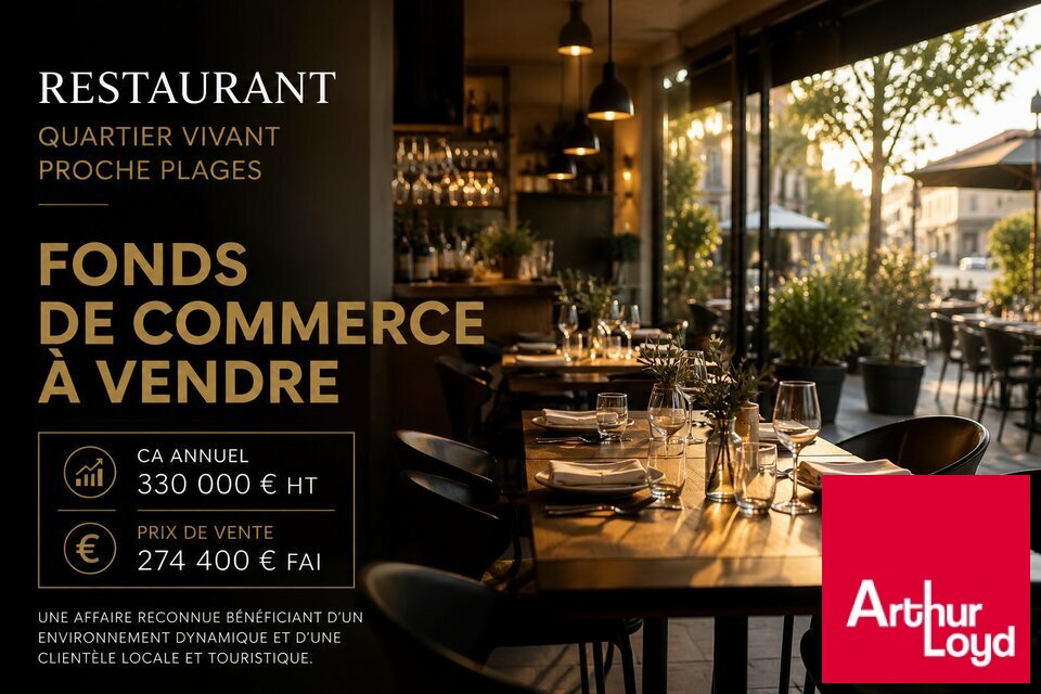 ARTHUR LOYD BIARRITZ VENTE-FONDS DE COMMERCE-BIARRITZ-64