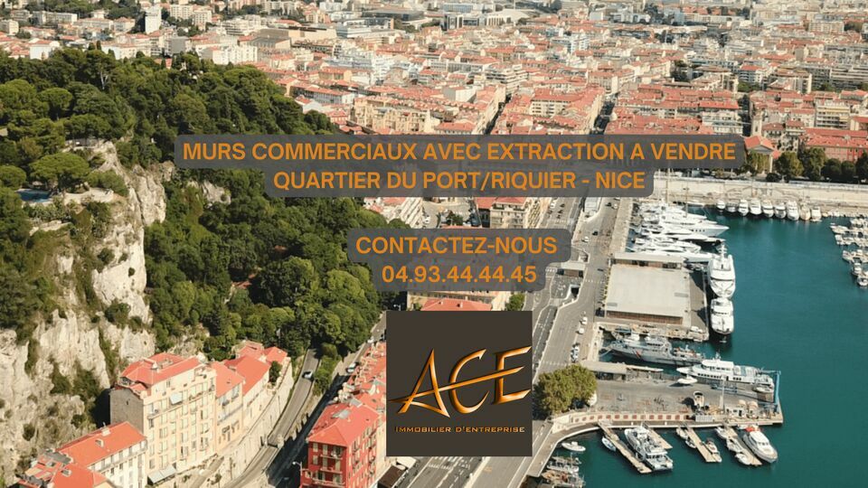 ACE IMMOBILIER VENTE-LOCAL COMMERCIAL-NICE-06