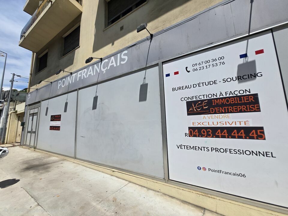 ACE IMMOBILIER VENTE-LOCAL COMMERCIAL-NICE-06