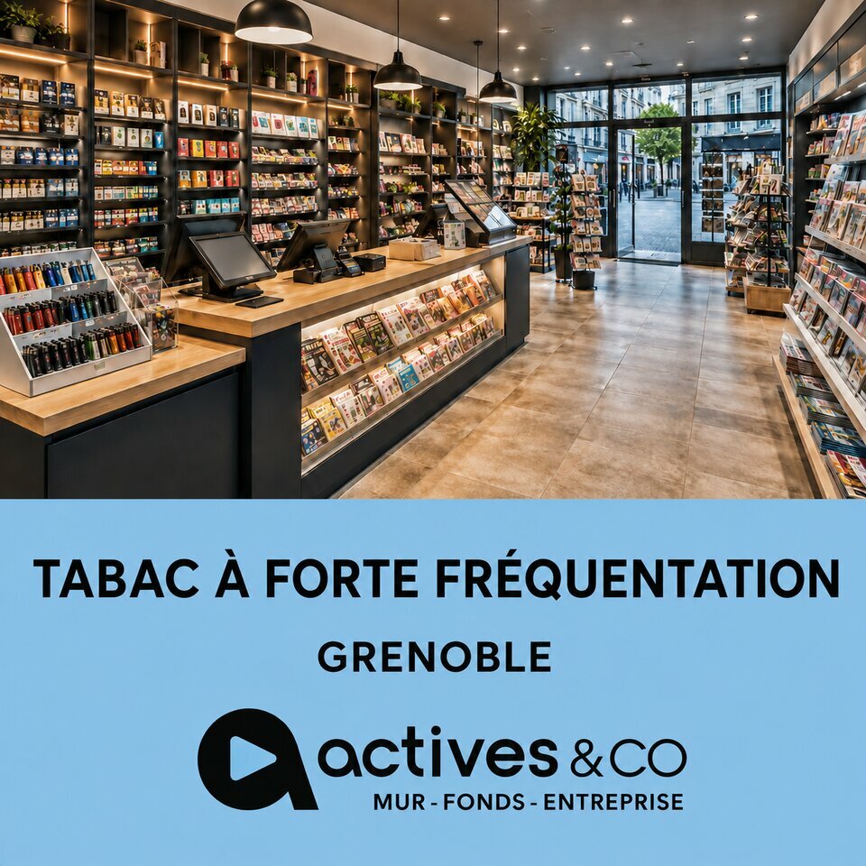 CABINET ACTIVES VENTE-FONDS DE COMMERCE-GRENOBLE-38
