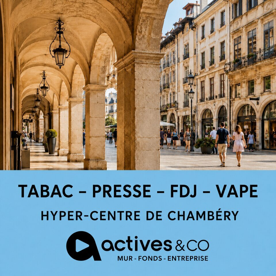 CABINET ACTIVES VENTE-FONDS DE COMMERCE-CHAMBERY-73