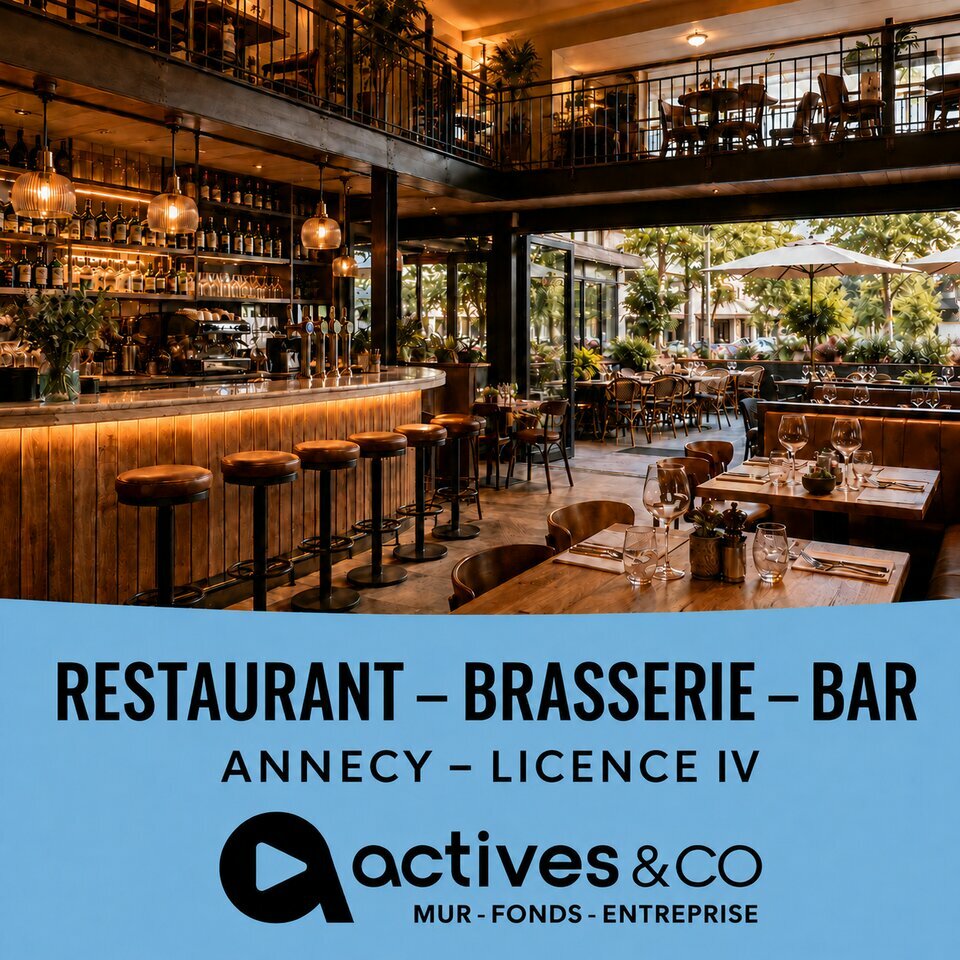 CABINET ACTIVES VENTE-FONDS DE COMMERCE-ANNECY-74