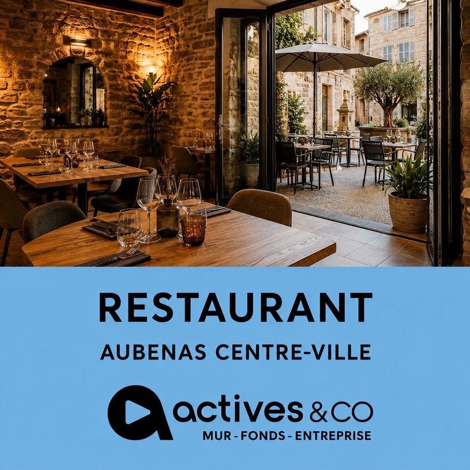 CABINET ACTIVES VENTE-FONDS DE COMMERCE-AUBENAS-07