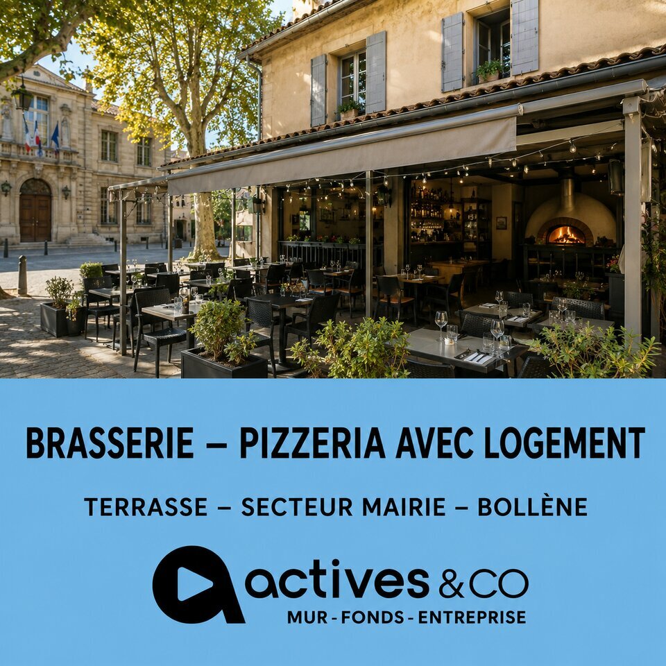 CABINET ACTIVES VENTE-FONDS DE COMMERCE-BOLLENE-84