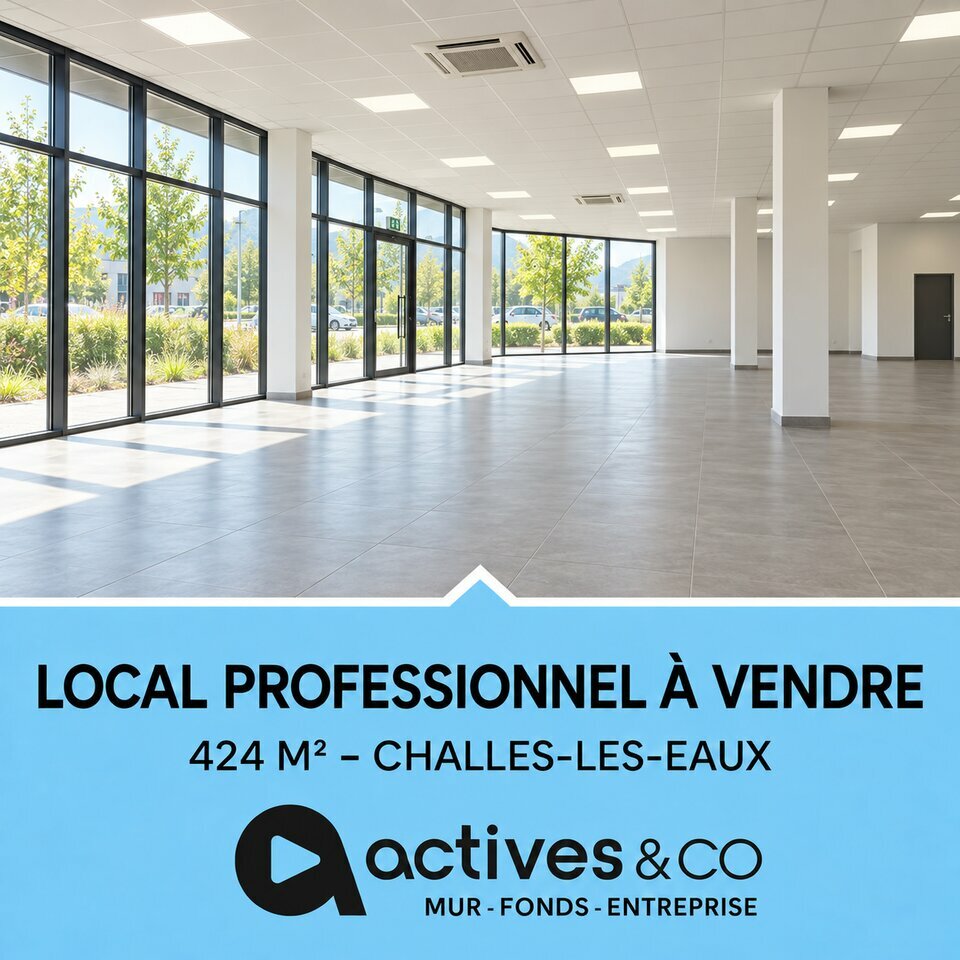 CABINET ACTIVES VENTE-LOCAL COMMERCIAL-CHALLES-LES-EAUX-73