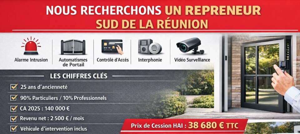 PROCOM OCEAN INDIEN VENTE-FONDS DE COMMERCE-SAINT-PIERRE-97