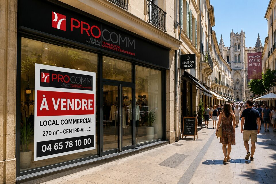 ALTEIRAC INVEST VENTE-LOCAL COMMERCIAL-AVIGNON-84