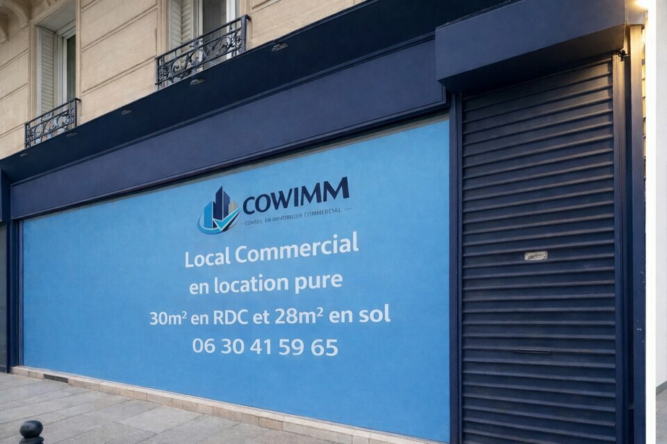 PROMOCOMM LOCATION-LOCAL COMMERCIAL-PARIS-75