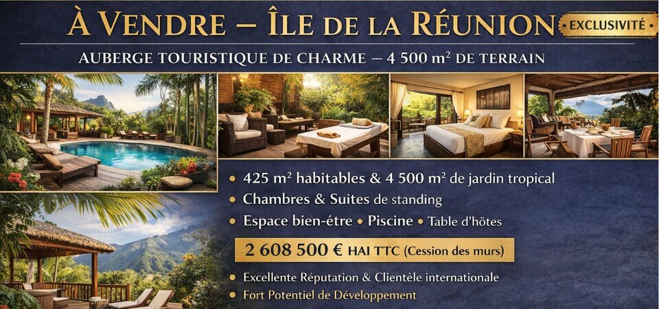 PROCOM OCEAN INDIEN VENTE-FONDS DE COMMERCE-LE_TAMPON-97