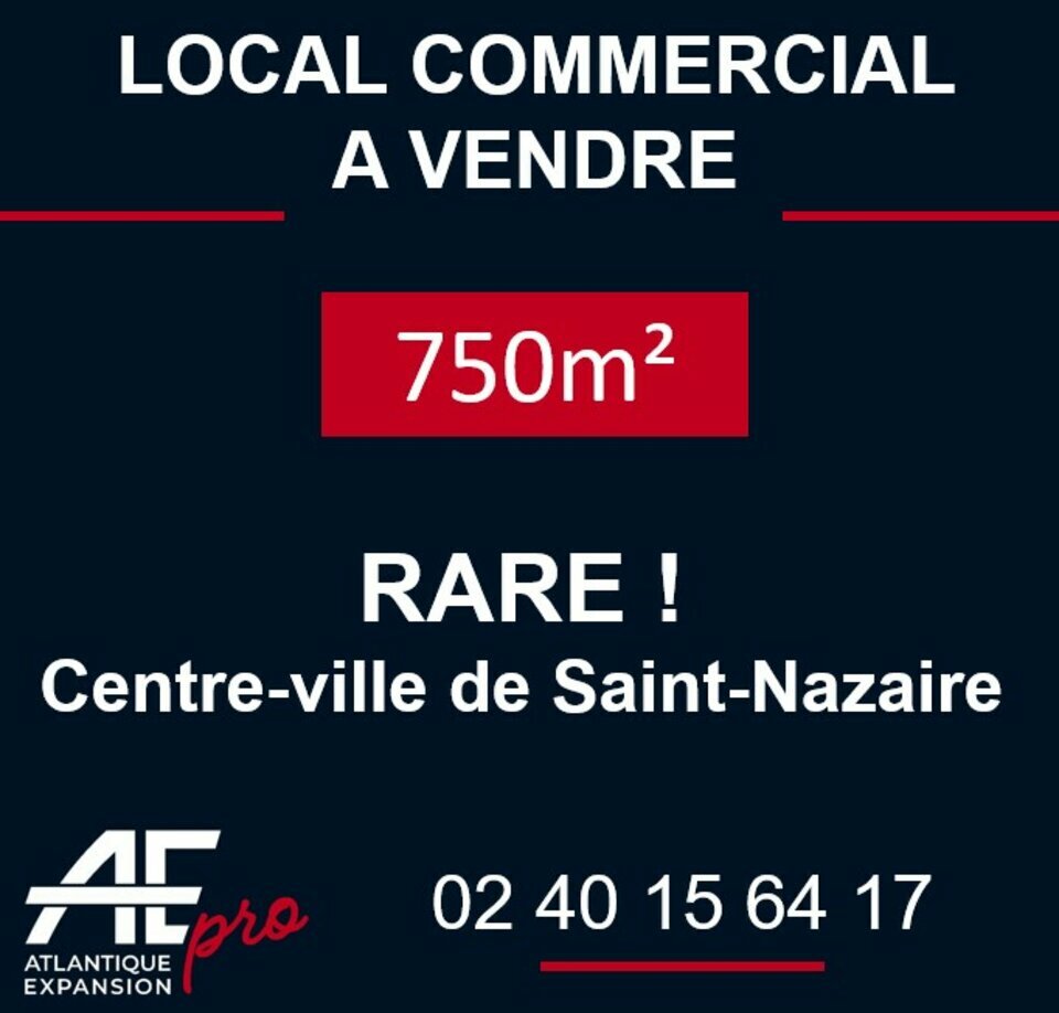 ATLANTIQUE EXPANSION VENTE-LOCAL COMMERCIAL-SAINT-NAZAIRE-44