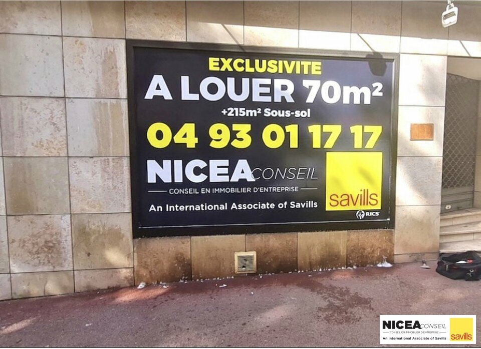 SAVILLS NICEA CONSEIL VENTE-LOCAL COMMERCIAL-ANTIBES-06