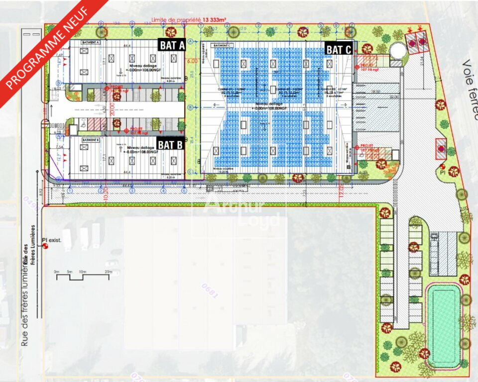 ARTHUR LOYD 77-91 LOCATION-LOCAL D'ACTIVITE-MORMANT-77