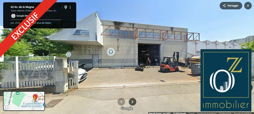 OZ IMMOBILIER LOCATION-LOCAL D'ACTIVITE-SAINT-MARTIN-D'HERES-38