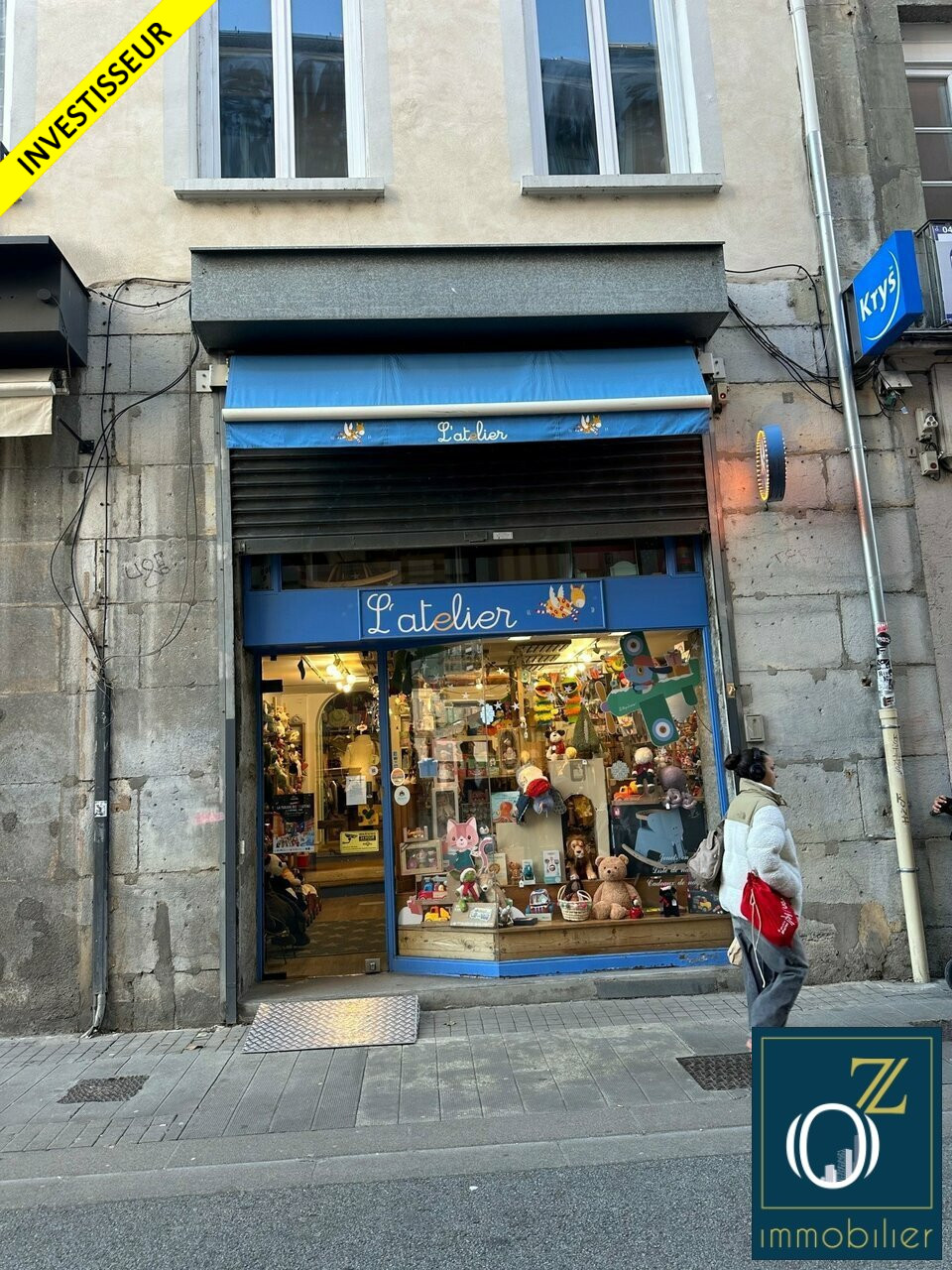 OZ IMMOBILIER VENTE-LOCAL COMMERCIAL-GRENOBLE-38