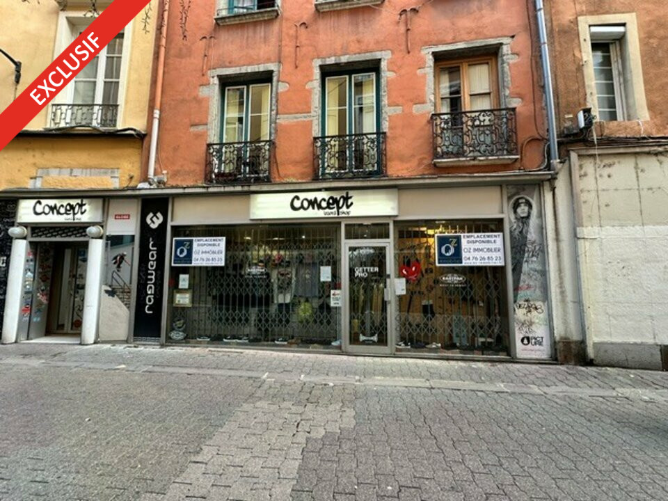 OZ IMMOBILIER VENTE-LOCAL COMMERCIAL-GRENOBLE-38