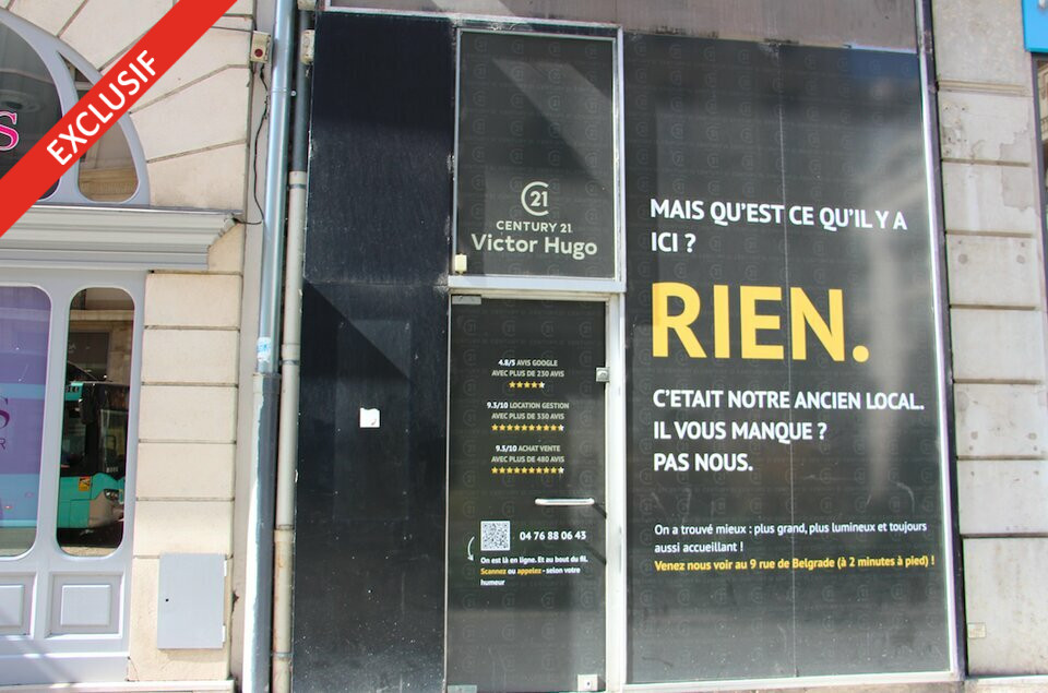 OZ IMMOBILIER CESSION-LOCAL COMMERCIAL-GRENOBLE-38