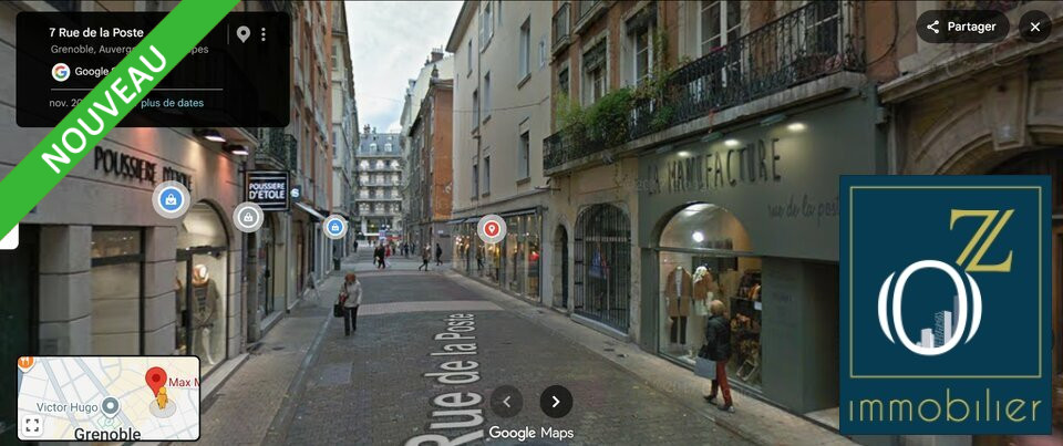 OZ IMMOBILIER LOCATION-LOCAL COMMERCIAL-GRENOBLE-38