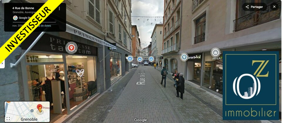 OZ IMMOBILIER VENTE-LOCAL COMMERCIAL-GRENOBLE-38
