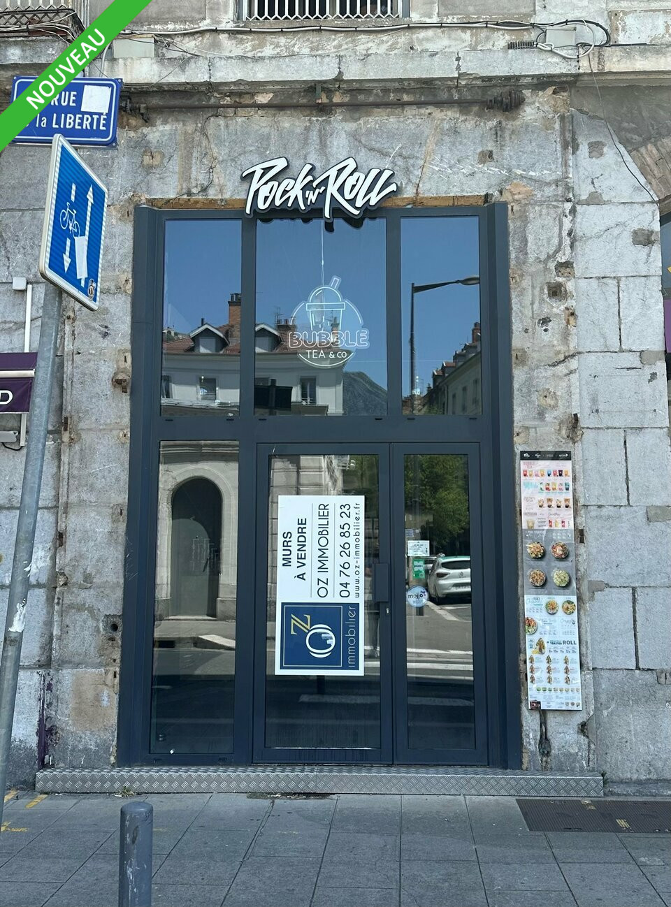OZ IMMOBILIER VENTE-LOCAL COMMERCIAL-GRENOBLE-38