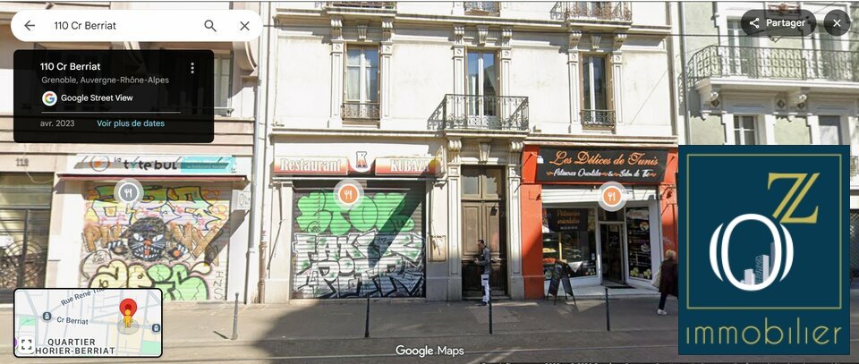 OZ IMMOBILIER VENTE-LOCAL COMMERCIAL-GRENOBLE-38