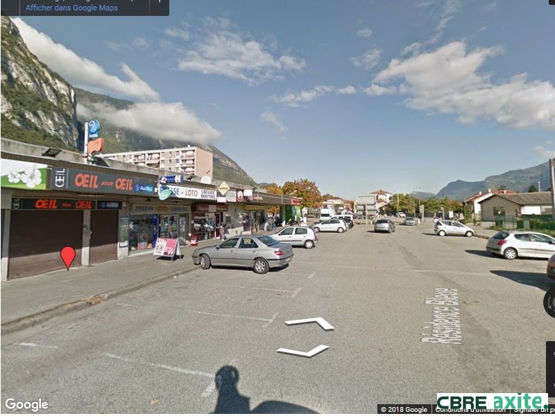 CBRE AXITE GRENOBLE LOCATION-LOCAL COMMERCIAL-SASSENAGE-38