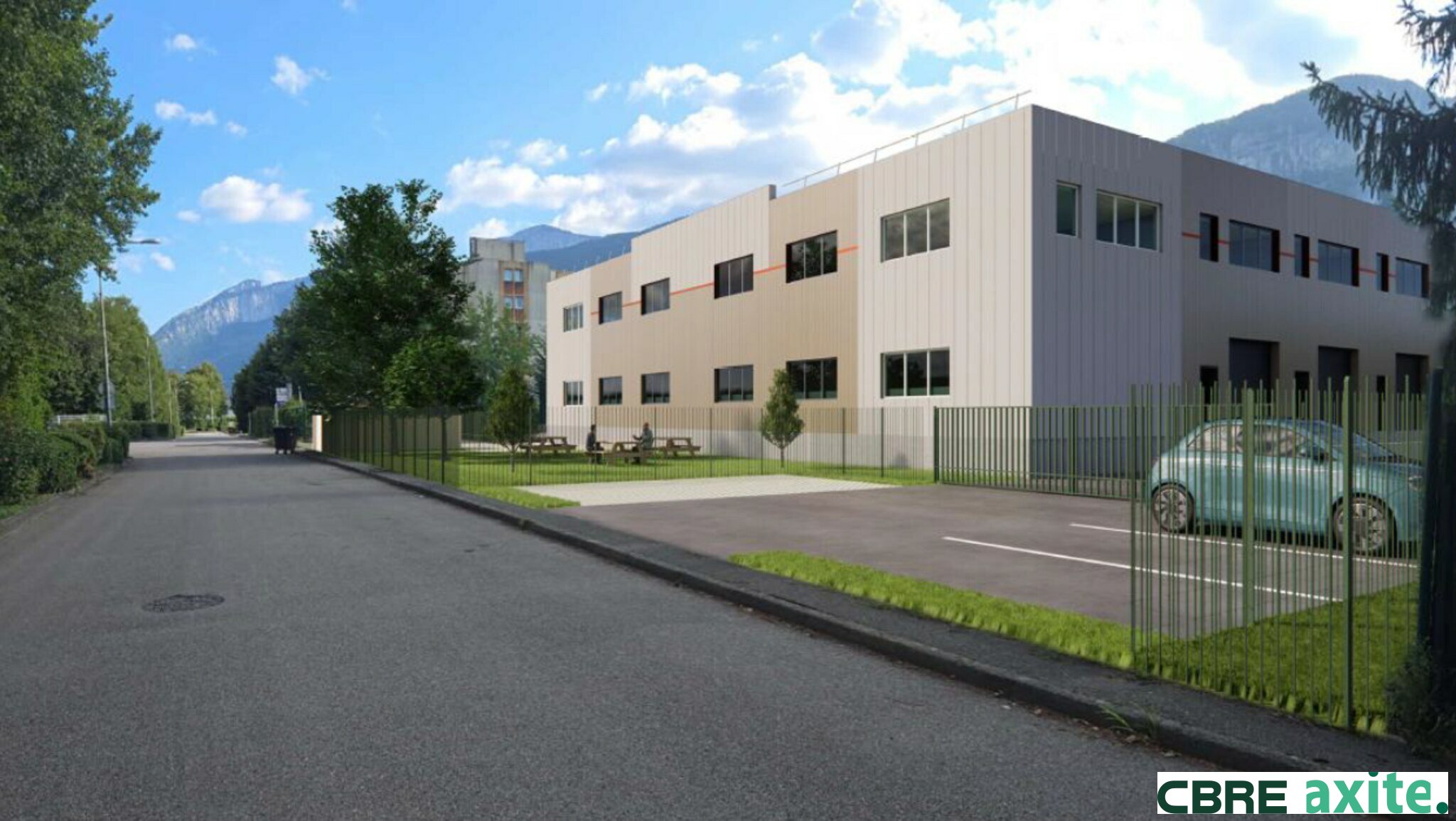 CBRE AXITE GRENOBLE VENTE-LOCAL D'ACTIVITE-VOREPPE-38