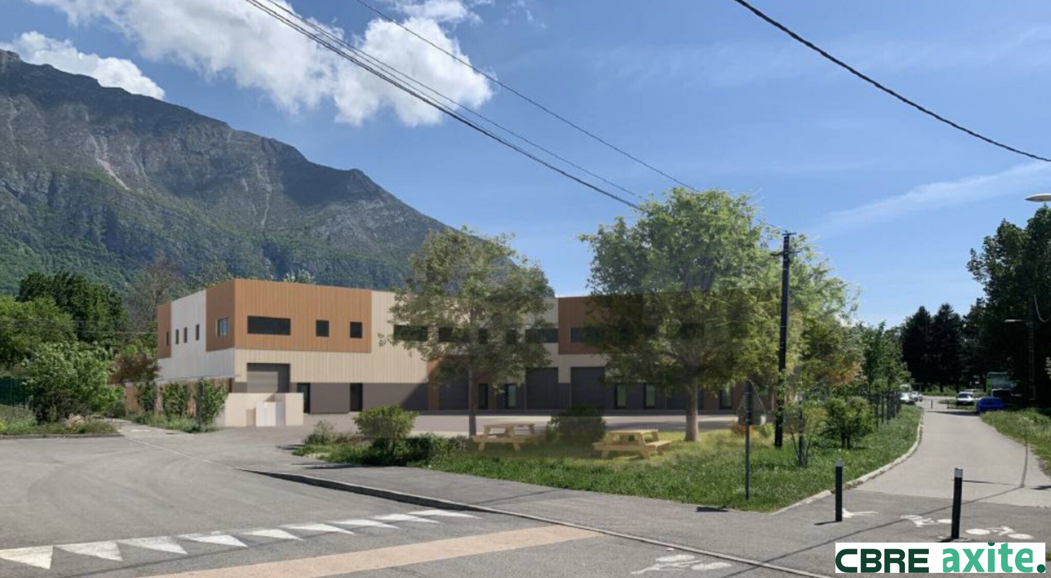CBRE AXITE GRENOBLE VENTE-LOCAL D'ACTIVITE-SAINT-EGREVE-38