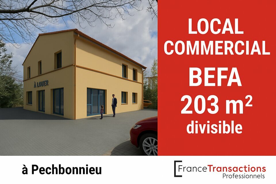 FRANCE TRANSACTIONS LOCATION-LOCAL COMMERCIAL-PECHBONNIEU-31