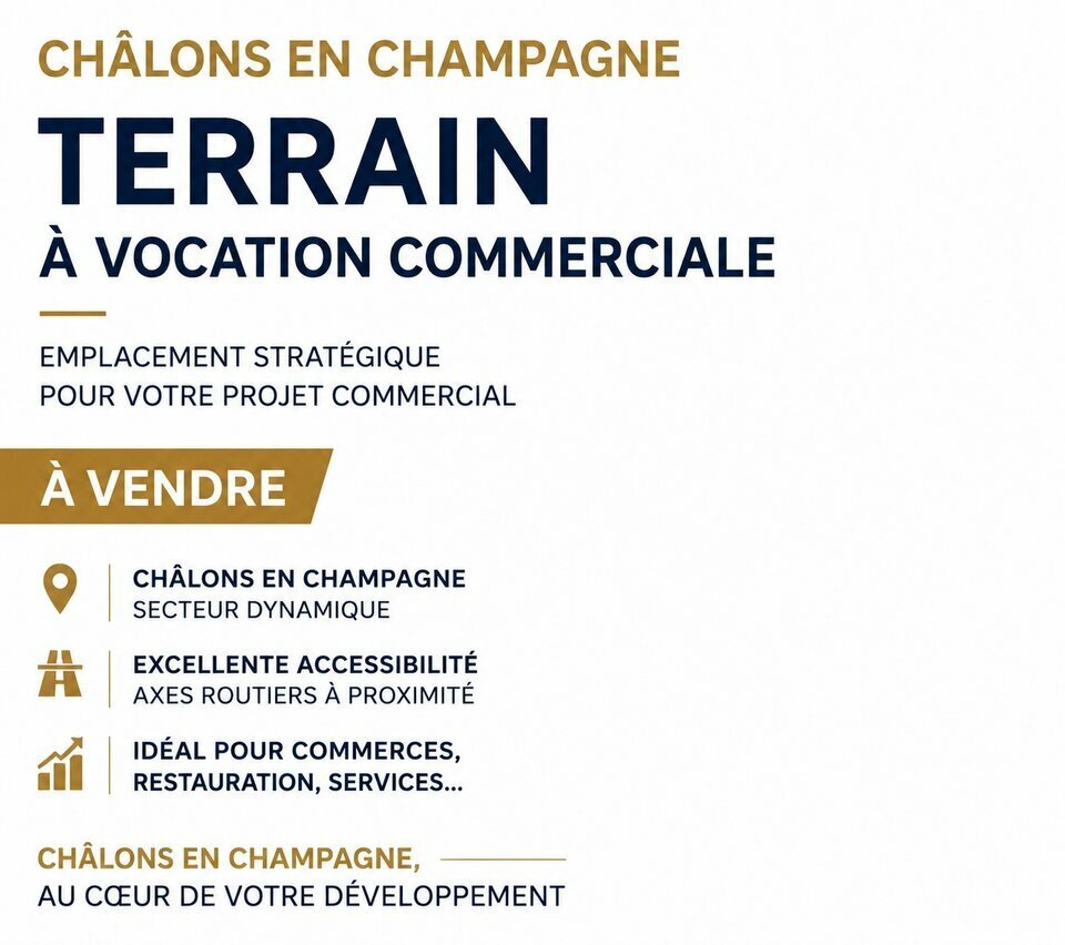 ARTHUR LOYD REIMS VENTE-TERRAIN-CHALONS-EN-CHAMPAGNE-51