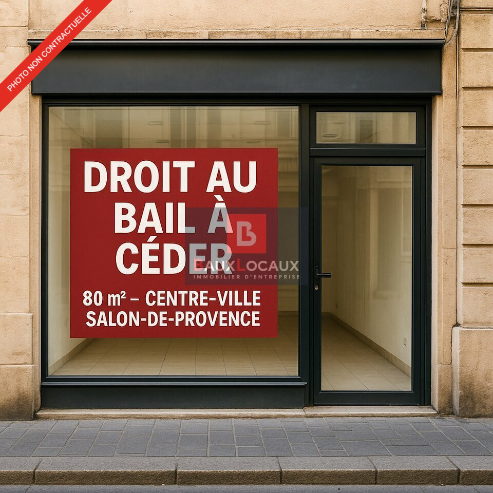 BAUX LOCAUX CESSION-LOCAL COMMERCIAL-SALON_DE_PROVENCE-13