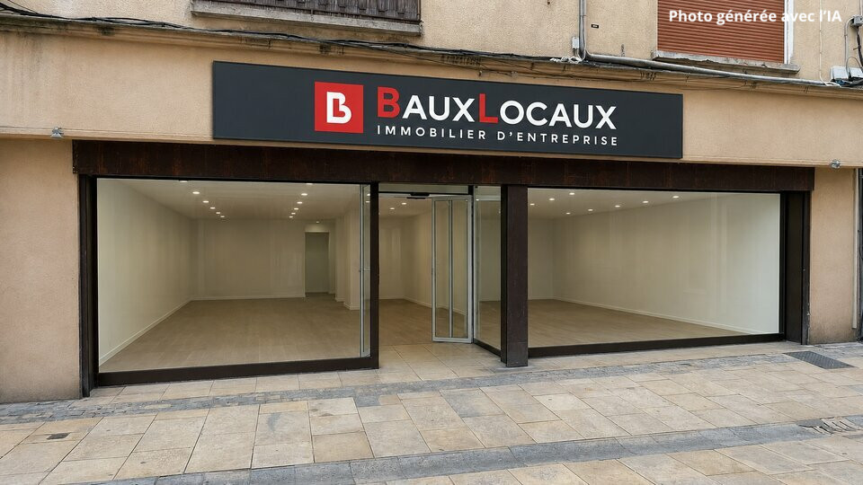 BAUX LOCAUX LOCATION-LOCAL COMMERCIAL-CARPENTRAS-84