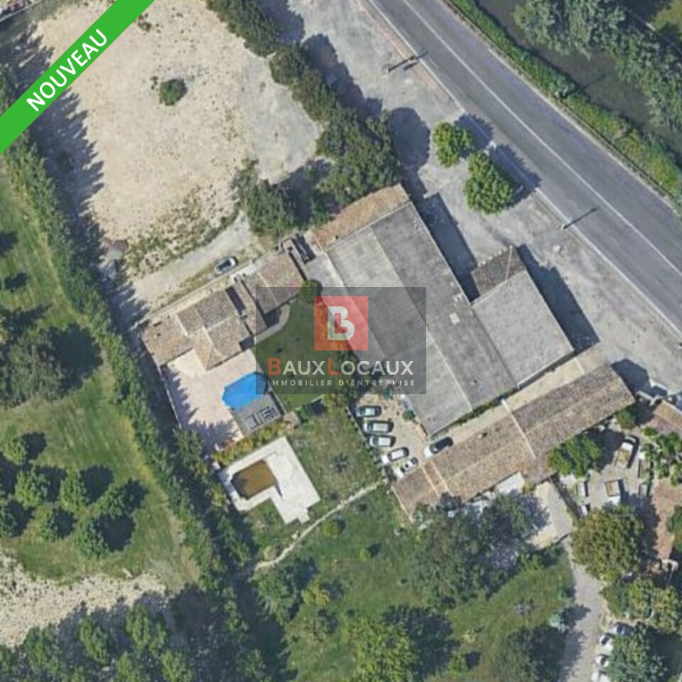 BAUX LOCAUX VENTE-TERRAIN-SORGUES-84