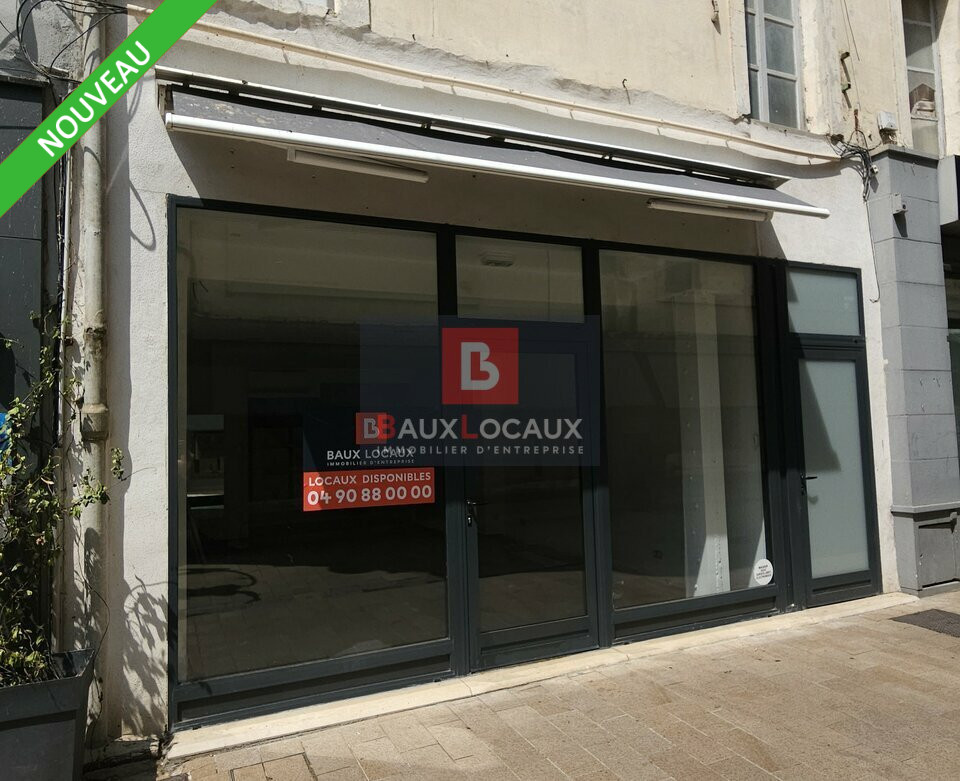 BAUX LOCAUX LOCATION-LOCAL COMMERCIAL-CARPENTRAS-84