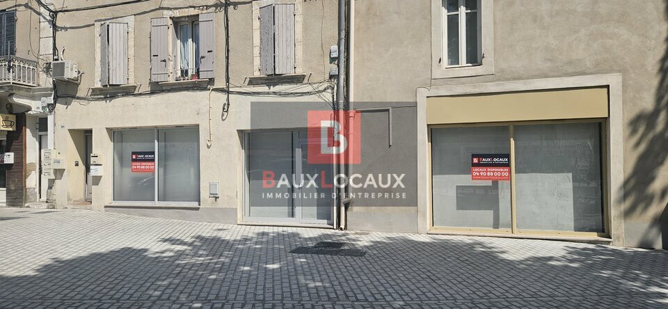 BAUX LOCAUX LOCATION-LOCAL COMMERCIAL-CARPENTRAS-84