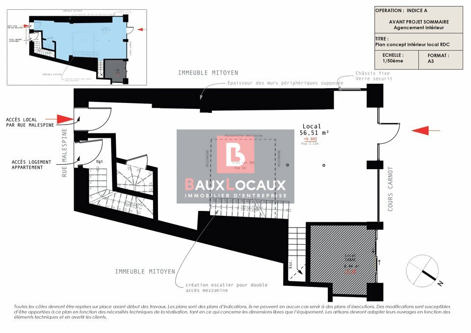 BAUX LOCAUX LOCATION-LOCAL COMMERCIAL-SALON-DE-PROVENCE-13