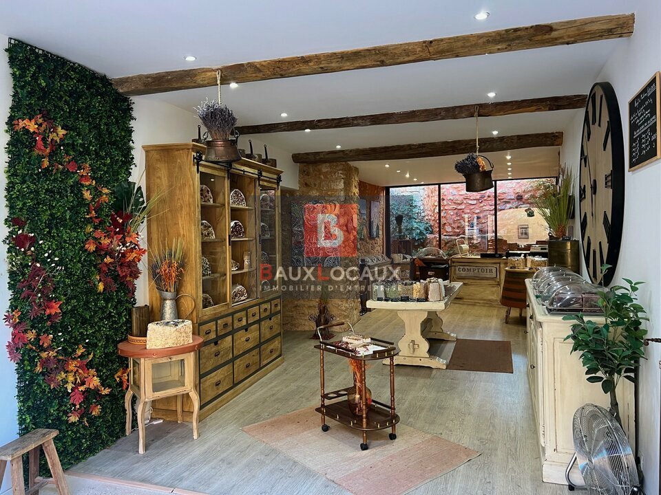 BAUX LOCAUX LOCATION-LOCAL COMMERCIAL-ROUSSILLON-84