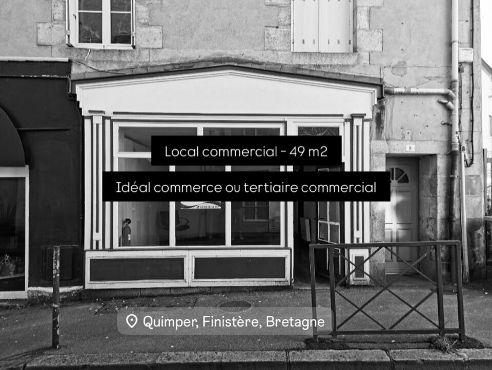 IMMOBILIERE QUIMPER VENTE-LOCAL COMMERCIAL-QUIMPER-29