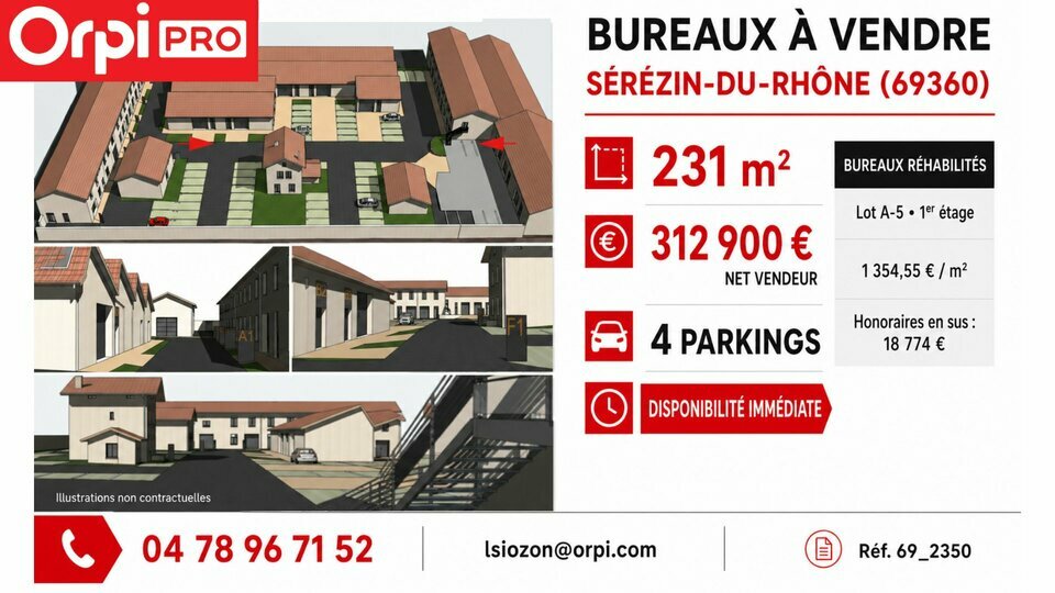 ORPI LSI VAL D'OZON VENTE-BUREAUX-SEREZIN-DU-RHONE-69