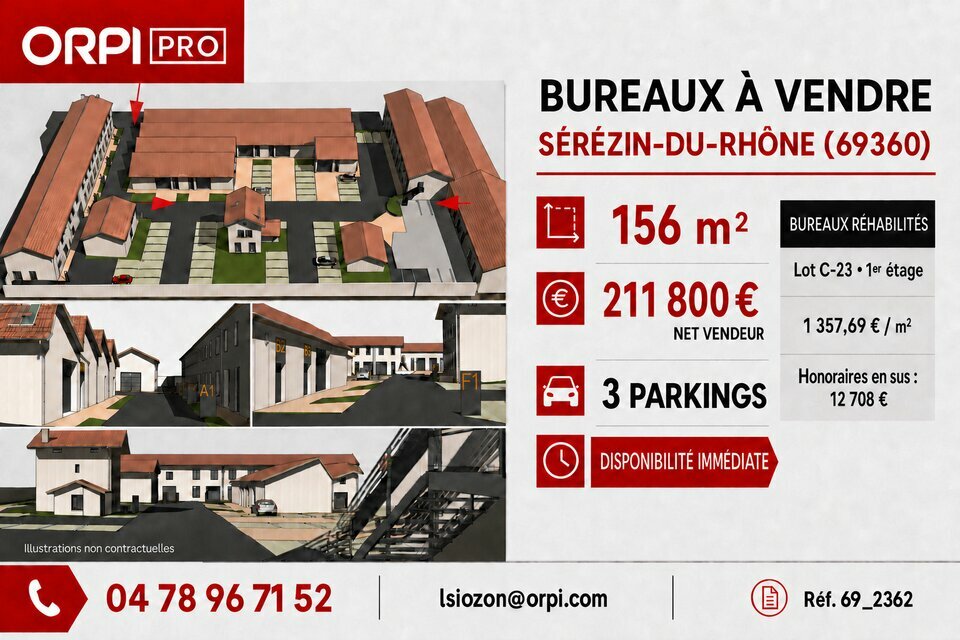 ORPI LSI VAL D'OZON VENTE-BUREAUX-SEREZIN-DU-RHONE-69